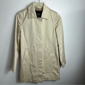 Coach beige trench coat size xs